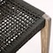 Armen Living Nabila Outdoor Light Eucalyptus Wood and Charcoal Rope Counter and Bar Height Stool 840254333444 - alternate 7